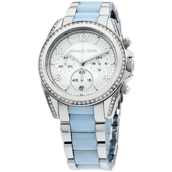 Michael Kors Chambray Blue 39mm Watch